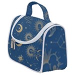 Asian Seamless Galaxy Pattern Satchel Handbag