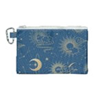 Asian Seamless Galaxy Pattern Canvas Cosmetic Bag (Medium)