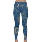 Asian Seamless Galaxy Pattern Lightweight Velour Classic Yoga Leggings