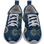 Asian Seamless Galaxy Pattern Kids Athletic Shoes