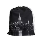 Photography Of Buildings New York City  Nyc Skyline Drawstring Pouch (XL)