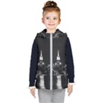 Photography Of Buildings New York City  Nyc Skyline Kids  Hooded Puffer Vest