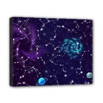Realistic Night Sky With Constellations Canvas 10  x 8  (Stretched)