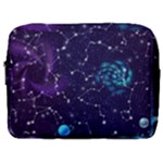 Realistic Night Sky With Constellations Make Up Pouch (Large)