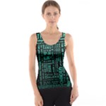 Tardis Doctor Who Technology Number Communication Women s Basic Tank Top