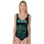 Tardis Doctor Who Technology Number Communication Princess Tank Leotard 