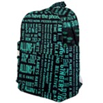 Tardis Doctor Who Technology Number Communication Classic Backpack