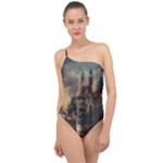 Braunschweig City Lower Saxony Classic One Shoulder Swimsuit