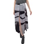 Stormtrooper Velour Split Maxi Skirt