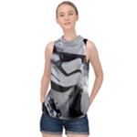 Stormtrooper High Neck Satin Top