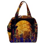 Skyline Frankfurt Abstract Moon Boxy Hand Bag