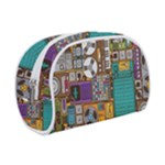 Pattern Design Art Techno  Dj Music Retro Music Device Make Up Case (Small)