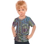 Arcade Game Retro Pattern Kids  Sports T-Shirt