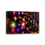Star Colorful Christmas Xmas Abstract Mini Canvas 6  x 4  (Stretched)
