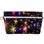 Star Colorful Christmas Xmas Abstract Handbag Organizer