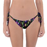 Star Colorful Christmas Abstract Reversible Bikini Bottoms