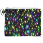 Star Colorful Christmas Abstract Canvas Cosmetic Bag (XXL)