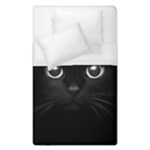Black Cat Face Duvet Cover (Single Size)