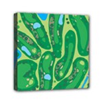 Golf Course Par Golf Course Green Mini Canvas 6  x 6  (Stretched)