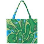 Golf Course Par Golf Course Green Mini Tote Bag
