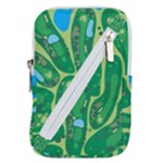 Golf Course Par Golf Course Green Belt Pouch Bag (Small)