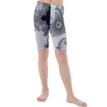 Males Mandelbrot Abstract Almond Bread Kids  Mid Length Swim Shorts