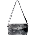 Males Mandelbrot Abstract Almond Bread Removable Strap Clutch Bag