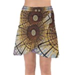 Barcelona Stained Glass Window Wrap Front Skirt