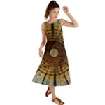 Barcelona Stained Glass Window Summer Maxi Dress