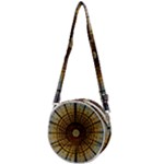 Barcelona Stained Glass Window Crossbody Circle Bag