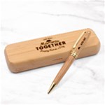 Personalized the Best Moments Together Happy Fathers day Alderwood Pen Set