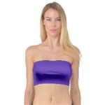 Ultra Violet Purple Bandeau Top