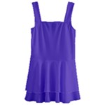 Ultra Violet Purple Kids  Layered Skirt Swimsuit