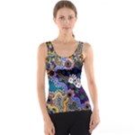Authentic Aboriginal Art - Discovering Your Dreams Women s Basic Tank Top