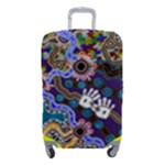 Authentic Aboriginal Art - Discovering Your Dreams Luggage Cover (Small)