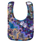 Authentic Aboriginal Art - Discovering Your Dreams Baby Bib