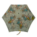 Illustration Ukrainian Folk Seamless Pattern Ornament Mini Folding Umbrellas