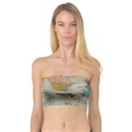 Circular Concentric Radial Symmetry Abstract Bandeau Top