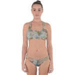 Iceland Aurora Borealis Cross Back Hipster Bikini Set