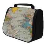 Vintage World Map Full Print Travel Pouch (Small)