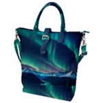 Aurora Borealis Buckle Top Tote Bag