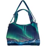 Aurora Borealis Double Compartment Shoulder Bag
