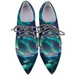 Aurora Borealis Pointed Oxford Shoes