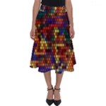 Pattern Dots Wallpaper Seamless Pattern Perfect Length Midi Skirt