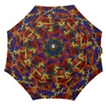 Hexagon Honeycomb Pattern Design Straight Umbrellas