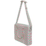 Background Pattern Leaves Texture Cross Body Office Bag