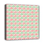 Spirals Geometric Pattern Design Mini Canvas 8  x 8  (Stretched)