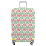 Background Pattern Leaves Texture Luggage Cover (Medium)