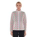 Spirals Geometric Pattern Design Women s Bomber Jacket