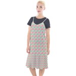 Background Pattern Leaves Texture Camis Fishtail Dress